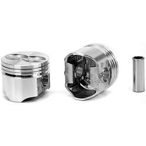 Silvolite Hypereutectic Flat Top Pistons Set .030 For Ford 360 390 FE – With Cast Rings